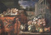 Pier Francesco Cittadini Style life with fruits and sugar work Spain oil painting reproduction